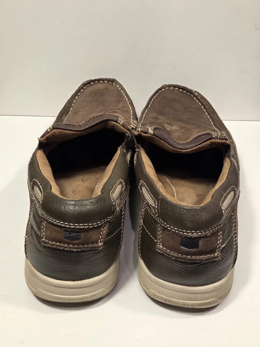 Florsheim Brown Suede Slip-On Loafers